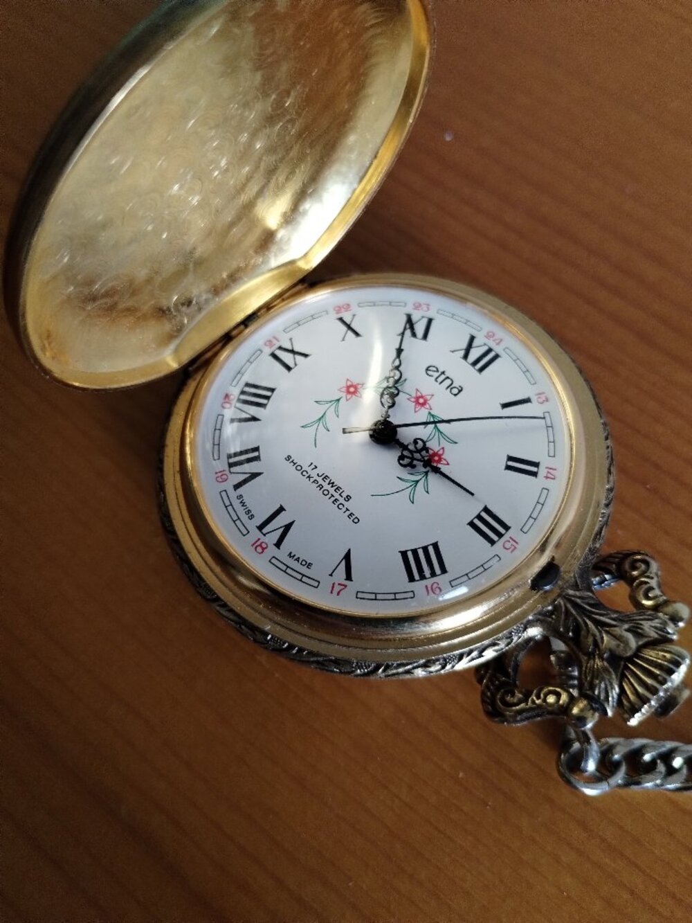 17 jewels swiss pocket watch